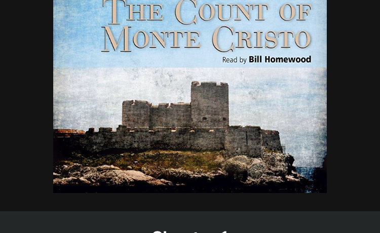 "The Count of Monte Cristo" Audiobook cover